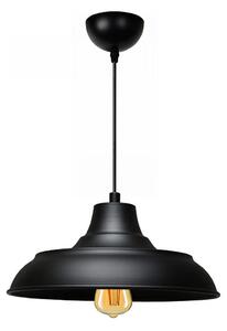 Luster na lanku AYD 1xE27/40W/230V čierna