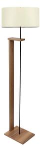 Stojacia lampa AYD 1xE27/40W/230V hnedá/krémová