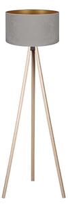 Brilagi - Stojacia lampa VELVET 1xE27/60W/230V béžová/šedá