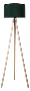 Brilagi - Stojacia lampa VELVET 1xE27/60W/230V béžová/zelená