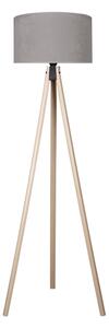 Brilagi - Stojacia lampa VELVET 1xE27/60W/230V béžová/šedá