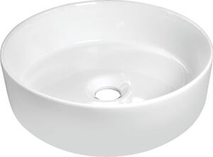 Deante Silia, keramické umývadlo na dosku 36 cm, biela, CDL_6U4S