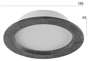 LED podhľadové svietidlo WOODY SPOT LED/16,5W/230V 4000K čerešňa, pr. 18,5 cm