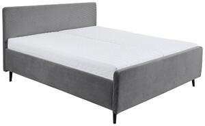 ČALÚNENÁ POSTEĽ, 160/200 cm, tmavosivá MID.YOU - Online Only spálne, Online Only