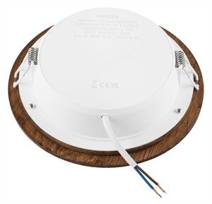 LED podhľadové svietidlo WOODY SPOT LED/16,5W/230V 4000K čerešňa, pr. 18,5 cm