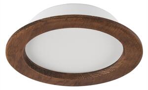 LED podhľadové svietidlo WOODY SPOT LED/16,5W/230V 4000K čerešňa, pr. 18,5 cm