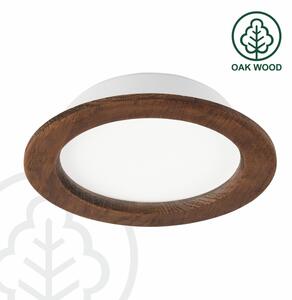 LED podhľadové svietidlo WOODY SPOT LED/16,5W/230V 4000K čerešňa, pr. 18,5 cm