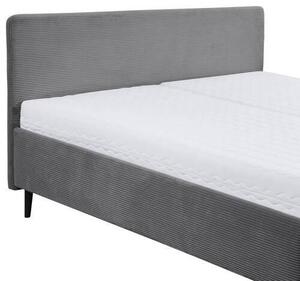 ČALÚNENÁ POSTEĽ, 160/200 cm, tmavosivá MID.YOU - Online Only spálne, Online Only