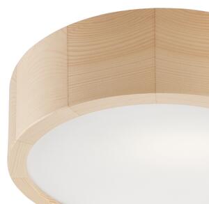 Stropné kúpeľňové svietidlo NATURAL 2xE27/15W/230V IP54 borovica pr. 27 cm