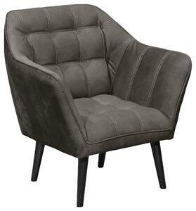 KOKTAILOVÉ KRESLO, textil, kompozitné drevo, antracitová MID.YOU - Kreslá, Online Only