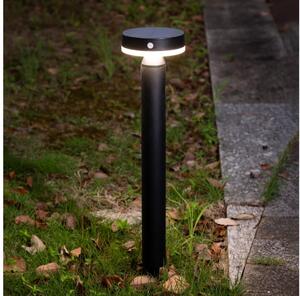 LED solárna lampa GWINEA LED/4,5W/3,7V 2000 mAh 50 cm IP44 čierna