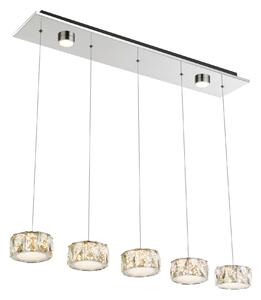 ZÁVESNÉ LED SVIETIDLO, 82/16/120 cm - Online Only bytové doplnky, Online Only