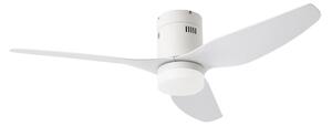 ZEVENTI - LED stropný ventilátor PADUA LED/18W/230V Wi-Fi Tuya biely + diaľkové ovládanie