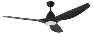 ZEVENTI - LED Stropný ventilátor URBINO LED/20W/230V Wi-Fi Tuya čierny + diaľkové ovládanie