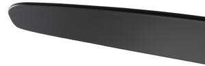 ZEVENTI - LED stropný ventilátor PADUA LED/18W/230V Wi-Fi Tuya čierny + diaľkový ovládač