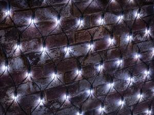 Vonkajšia svetelná sieť, 3m*1,5m, 300 LED, studená biela