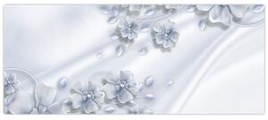 Obraz - Kvetinový dizajn (120x50 cm)