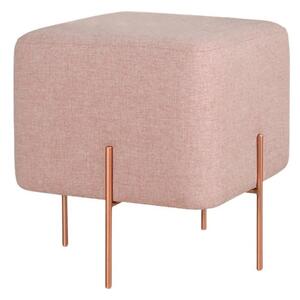 Svetloružový taburet Copper – Balcab Home