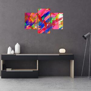 Obraz - Farebná abstrakcia (90x60 cm)