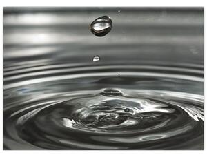 Obraz kvapky vody (70x50 cm)