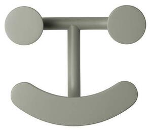 Fritz Hansen Vešiak Happy Hook, green grey