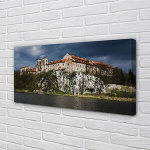 Obraz na plátne Krakow castle River 100x50 cm
