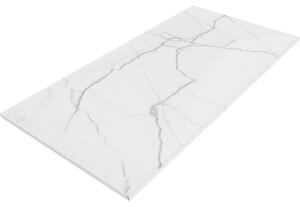 Mexen Hugo, obdĺžniková sprchová vanička, SMC, 170x80cm, imitácia kameňa – biela, 42158017
