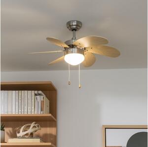 ZEVENTI - Stropný ventilátor FAMARA 1xE14/60W/230V béžová