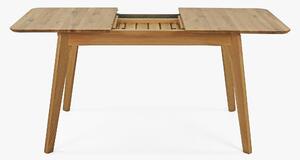 Rozkladací stôl z masívu dub 120 x 80 ori , úprava LAK