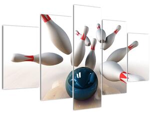 Obraz - Bowling (150x105 cm)