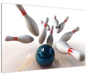 Obraz - Bowling (90x60 cm)
