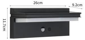 Brilagi LED solárne svietidlo SUN SENSE LED/10W/3,7V 4000mAh IP44 senz