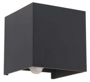 Orion AL 11-1314 - LED vonkajšie nástenné svietidlo s čidlom CUBE-S LED/13W/230V