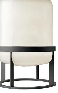 Stolná lampa MELBOURNE White Glass H69
