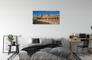 Obraz na plátne Spain Old Market City 100x50 cm