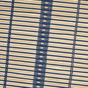 Modro-hnedá bambusová roleta 160x180 cm Natural Life - Casa Selección