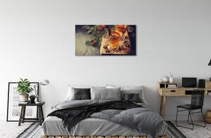 Obraz canvas Zimné čaj klinček 100x50 cm