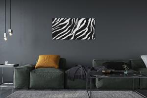 Obraz na plátne zebra fur 100x50 cm