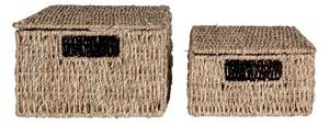 Košíky v súprave 2 ks z morskej trávy Venosa – House Nordic