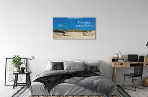 Obraz canvas Beach neba string 100x50 cm