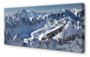 Obraz canvas horské zimné 100x50 cm