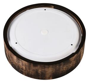 Stropné kúpeľňové svietidlo OAK SMOKY 2xE27/15W/230V IP54, pr. 27,5 cm, dub/hned