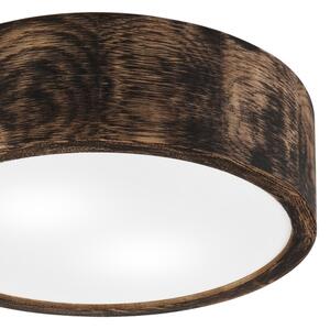 Stropné kúpeľňové svietidlo OAK SMOKY 2xE27/15W/230V IP54, pr. 27,5 cm, dub/hned