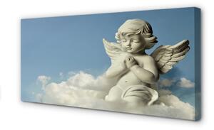 Obraz na plátne Anjel neba mraky 100x50 cm
