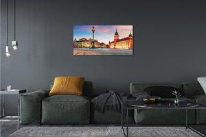 Obraz na plátne Sunrise Varšava Staré Mesto 100x50 cm