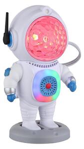 Globo 28084 - LED RGB stolná lampa COSMO LED/6W/5V astronaut biela