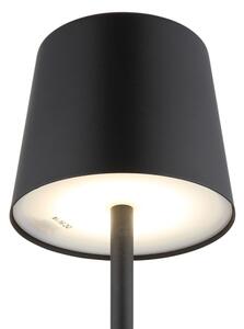 Globo 58482B-LED stmievateľná stolná lampa VAN. 2W/5V 2200mAh IP44 čierna