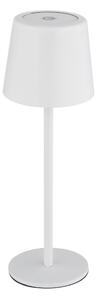 Globo 58482W-LED Stolná lampa VAN. 2W/5V 2200mAh IP44 biela, stmievateľná, nabíj
