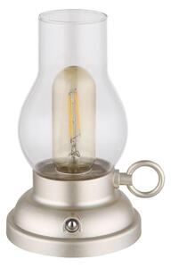 Globo 58016CH - LED stmievateľná nabíjacia stolná lampa PETRO LED/1W/3,7V/1200mA