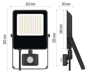 LED reflektor VISIO 50W 230V 4000K IP65 so senzorom